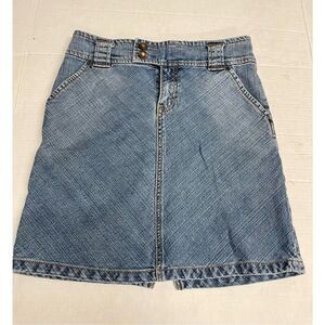 GAP Jeans Denim Women's Size 4 Mini Skirt, Stretch Jean